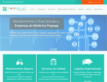 Tablet Screenshot of neosalud.com.ar